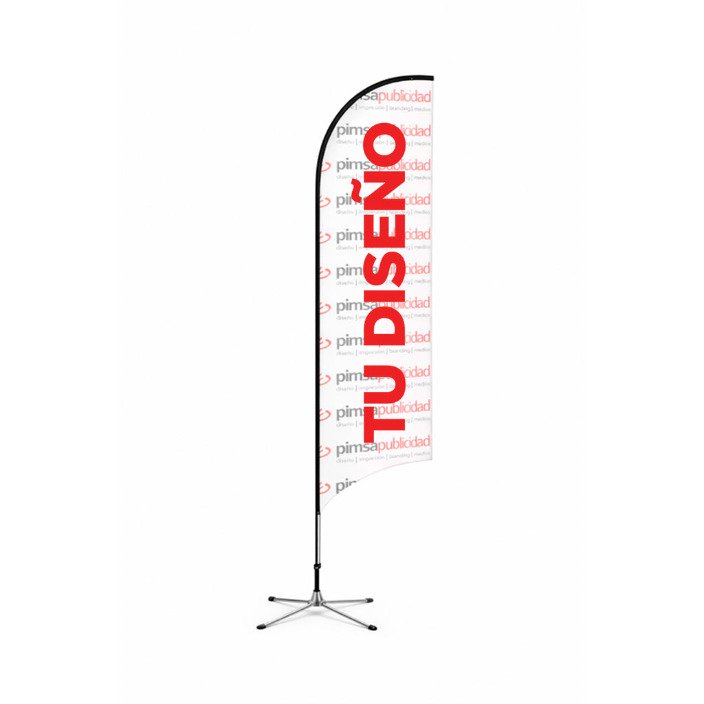 BANDERA BASE METÁLICA