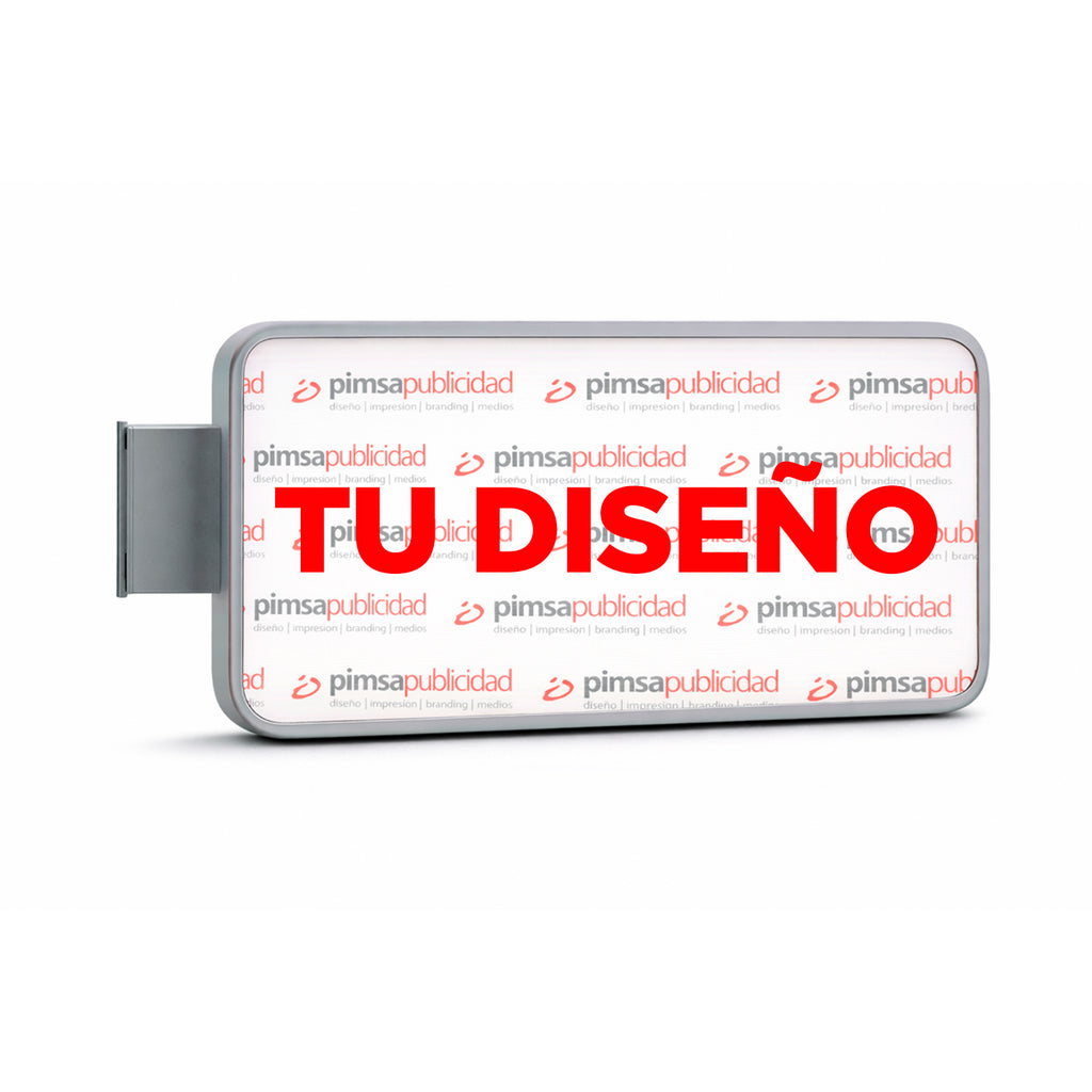 LETRERO LUMINOSO RECTANGULAR