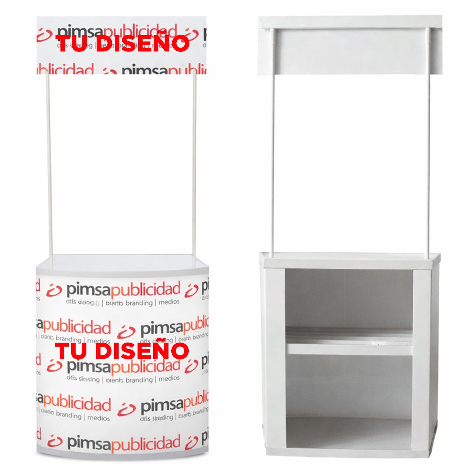 DEMO STAND PVC